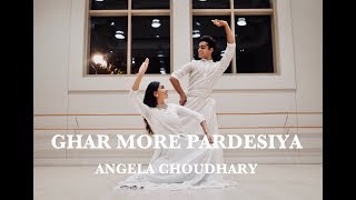 Ghar More Pardesiya by Angela Choudhary  Kalank Alia Bhatt Varun Dhawan Madhuri  Dance Cover [upl. by Anyotal]