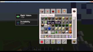 Minecraft  How To Make Invisibility And Night Vision Potion [upl. by Felder]