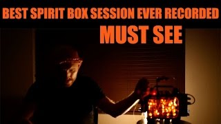 A DEEP SPIRIT BOX SESSION THAT WILL FREAK YOU OUT 100 Real [upl. by Nlyak690]