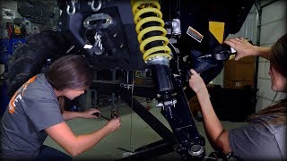 CanAm Defender Front Differential Fluid Change  HowTo Replace Front Diff Oil [upl. by Ermentrude406]