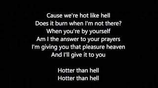 Dua Lipa  Hotter Than Hell Lyrics [upl. by Arramahs405]