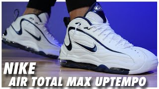 Nike Air Total Max Uptempo WhiteNavy [upl. by Wawro313]