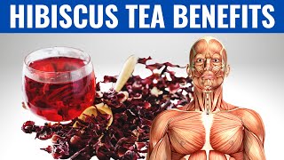 HIBISCUS TEA BENEFITS  14 Impressive Health Benefits of Hibiscus Tea [upl. by Etnovert905]