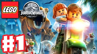 LEGO Jurassic World  Gameplay Walkthrough Part 1  Jurassic Park Prologue PC [upl. by Rubin]