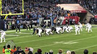 Derrick Henry 99yard Touchdown Run From Behind the Titan’s Sideline [upl. by Photima]