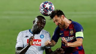 Kalidou Koulibaly vs FC Barcelone 2020 [upl. by Eelyam]