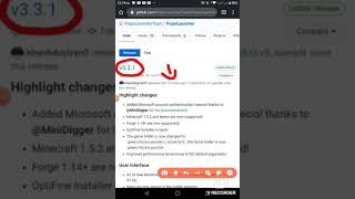 Minecraft PojavLauncher new version apk download link [upl. by Siravrat]