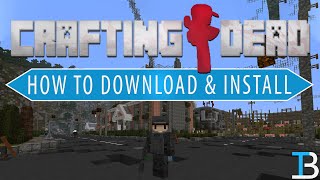 How To Download amp Install the Crafting Dead Modpack in Minecraft [upl. by Nois]