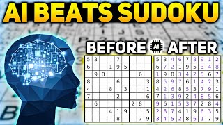 Sudoku Solver Ai Beats Puzzle in 9 Seconds [upl. by Aid]