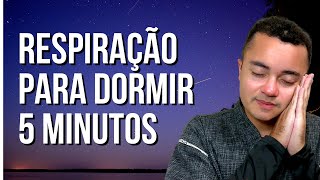 Exercício de respiração para dormir em 5 minutos PROFUNDAMENTE Respiração 478 [upl. by Ecirtnas]