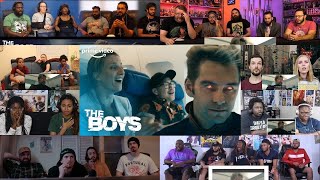 The Boys 1x4 Reaction Mashup quotAirplane Crash Scenequot [upl. by Aramen]