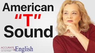 american accent  American T sound  pronunciation of american english  Accurate English [upl. by Antrim]