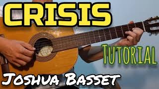 Crisis Joshua Bassett  Guitar  Tutorial [upl. by Assiluj]