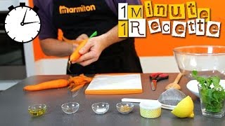 1 Minute 1 Recette  Carottes à la marocaine [upl. by Noble288]