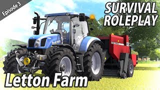 OUR NEW HOUSE  Survival Roleplay  Farming Simulator 17  Letton Farm  Ep 3 [upl. by Rennerb]