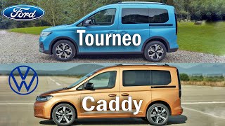 2022 Ford Tourneo vs Volkswagen Caddy [upl. by Sivek98]