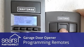 Programming Garage Door Opener Remotes [upl. by Elaine956]