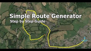 Simple Route Map Animation Tutorial  Walkthrough  Guide [upl. by Woodward]