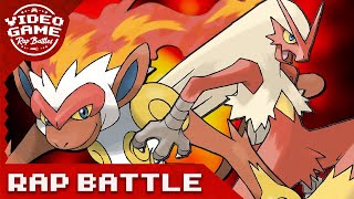 Blaziken vs Infernape  Pokemon Rap Battle [upl. by Hackney]