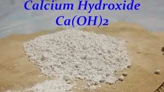 Synthesis of CaOH2 Calcium Hydroxide [upl. by Nelo820]