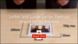 Help and support  How to tell the difference between Letter and Large Letter formats [upl. by Sirrot]