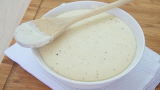 How to Make Bechamel Sauce  Easy Homemade Bechamel White Sauce Recipe [upl. by Spiers]