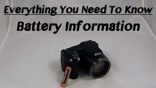 Nikon Coolpix L840  Battery Information [upl. by Nylegna]