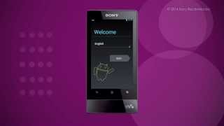 Sony WALKMAN® Initial Setup [upl. by Erikson]