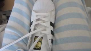 Como poner cordones a Adidas Superstar [upl. by Selmner]