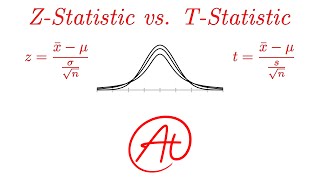 ZStatistics vs TStatistics EXPLAINED in 4 Minutes [upl. by Stillman]