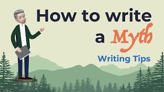 ESL  How to write a Myth Brainstorm writing etc [upl. by Bobine]