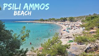 Psili Ammos Beach Thassos 2019 [upl. by Marlow]