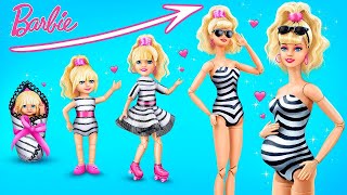 Barbie Grandit  30 DIY Pour Poupées [upl. by Annawt]