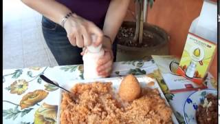 How to make arancini  ARANCINOTTO SLIM [upl. by Natfa]