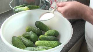 How to pickle gherkins [upl. by Sheryl]