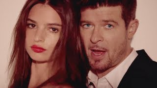 Blurred Lines Video  Robin Thicke  Sexist [upl. by Ailemap767]