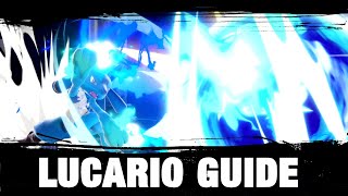 Comprehensive Lucario Guide  Smash Ultimate Tutorial Combos Tech [upl. by Capps]