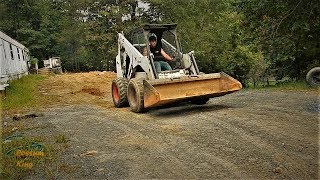 Working On A Bobcat 873 [upl. by Enneire]