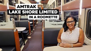 Amtrak Lake Shore Limited  22 Hours in a Viewliner Roomette [upl. by Wun]