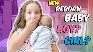 Real Reborn Baby Unboxing Madison Gets a NEW Lifelike Reborn BABY Doll [upl. by Nilya552]