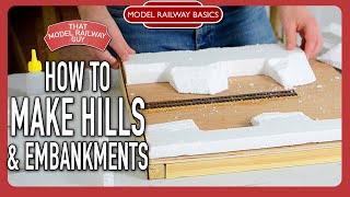 How To Make Hills amp Embankments  Model Railway Basics Episode Four [upl. by Yclek]