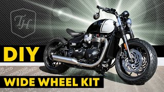 DIY Wide Wheel Bobber [upl. by Sihtnyc]