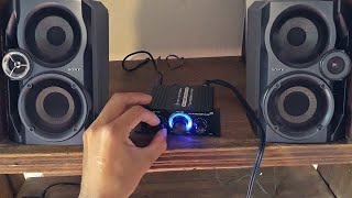 Probando mini amplificador chino 🔈lo recomiendo [upl. by Morgenthaler966]