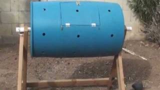 How To Make A Compost Tumbler Fast Cheap and Easy [upl. by Haeluj]