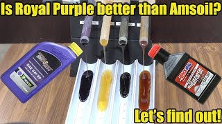 Is Royal Purple better than Amsoil Lets find out [upl. by Ssilb]