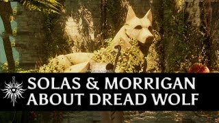 Dragon Age Inquisition  Solas amp Morrigan argue about Dread Wolf [upl. by Donata598]