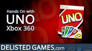 UNO  Xbox 360 Delisted Games Hands On [upl. by Leumas577]