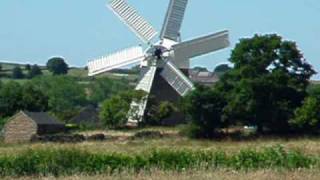 Heage Windmill  working flour mill [upl. by Olraced464]