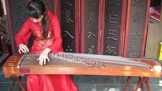 Zheng Traditional Chinese musical instrument Live Demo [upl. by Nittirb999]