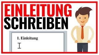 Einleitung schreiben für deine HausarbeitBachelorarbeit [upl. by Kos]